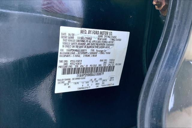 2010 Ford Taurus SEL