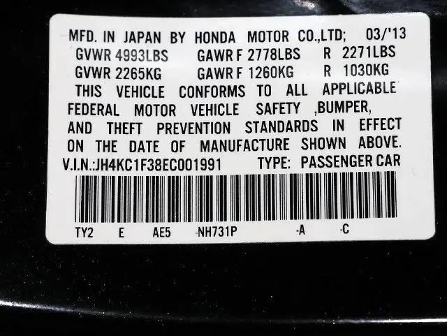 2014 Acura RLX Base