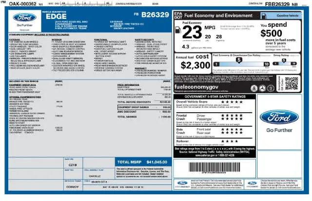 2015 Ford Edge SEL