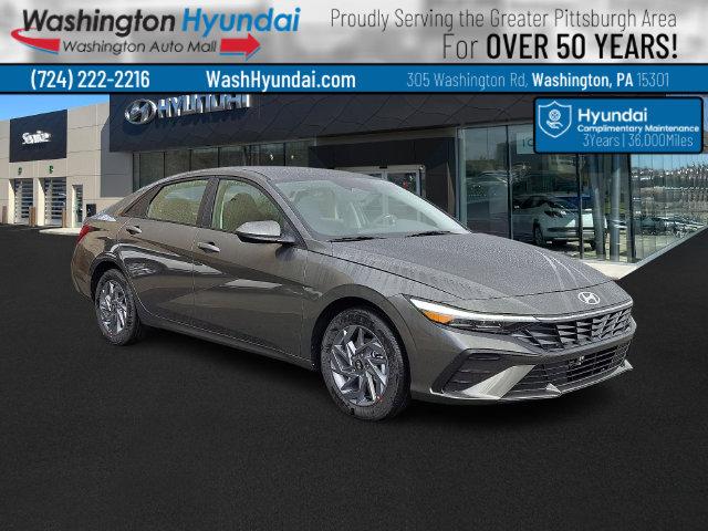 2026 Hyundai Elantra Hybrid Blue