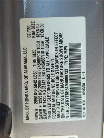 2021 Honda Pilot AWD EX-L