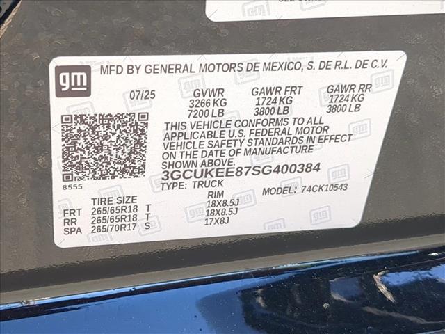 Used 2025 Chevrolet Silverado 1500 4WD Crew Cab Short Bed RST Four Wheel Drive Crew Cab