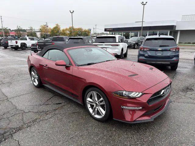 2021 Ford Mustang EcoBoost Premium Convertible for sale in Lansing, MI