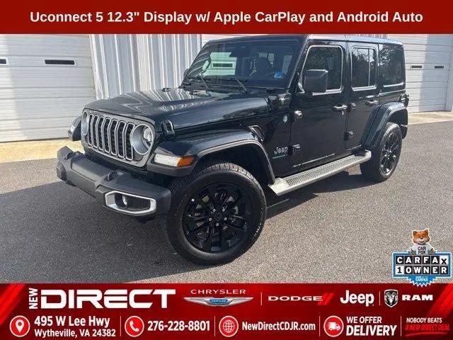 2025 Jeep Wrangler 4xe Sahara 4xe for sale in Wytheville, VA