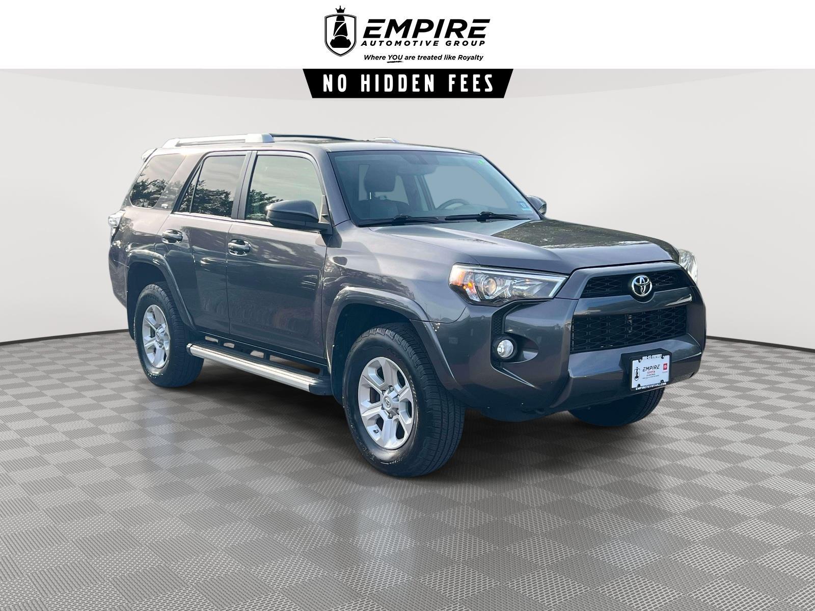 Magnetic Gray Metallic 2018 Toyota 4Runner SUV / Crossover Four-Wheel Drive Automatic