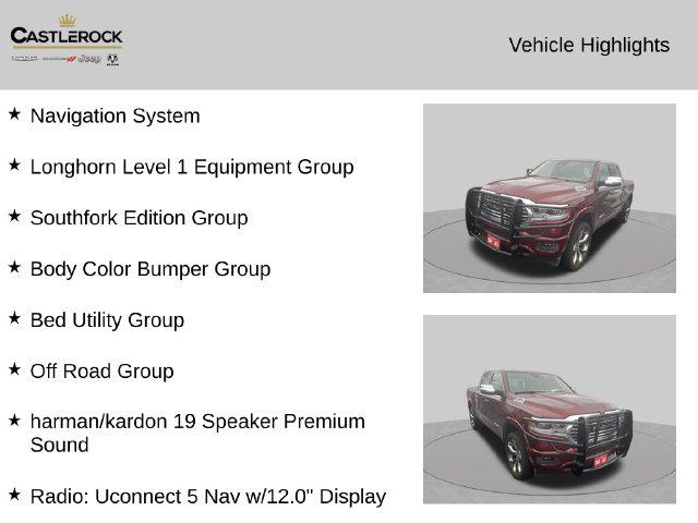 2023 Ram 1500 Limited Longhorn Crew Cab 4x4 57 Box