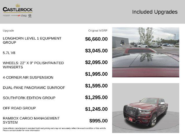 2023 Ram 1500 Limited Longhorn Crew Cab 4x4 57 Box