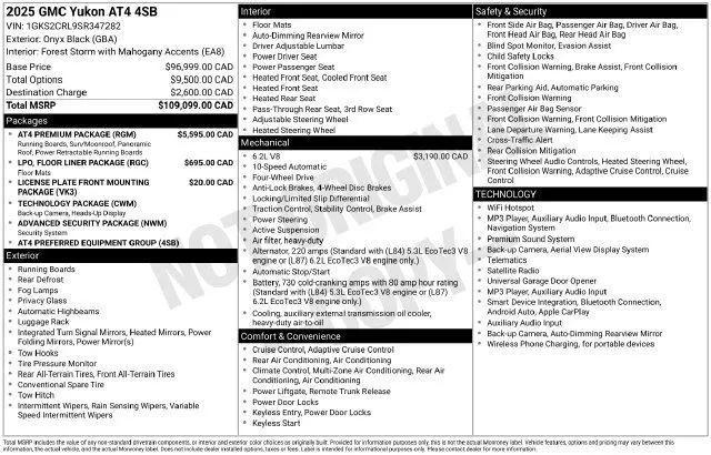 2025 GMC Yukon AT4 4WD for sale in Castle Rock, CO