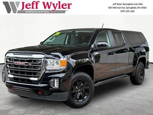 2021 GMC Canyon 4WD Crew Cab Long Box AT4 - Cloth for sale near Springfield, OH