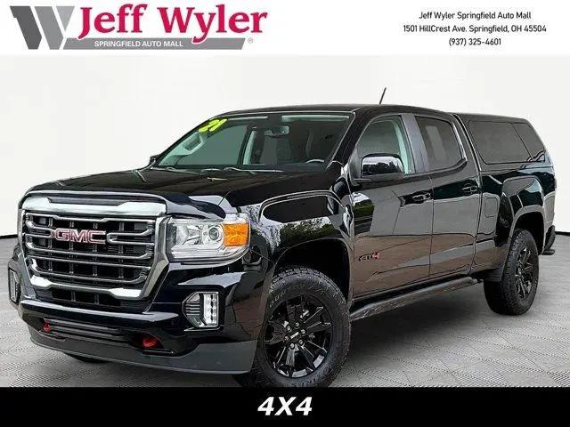 2021 GMC Canyon 4WD Crew Cab Long Box AT4 - Cloth for sale near Springfield, OH