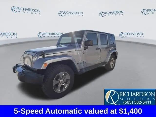 2017 Jeep Wrangler Unlimited Sahara 4x4 for sale in Dubuque, IA