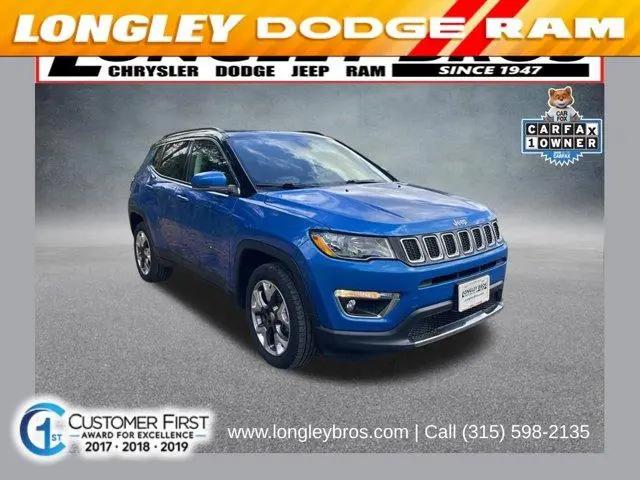 2019 Jeep Compass Limited 4x4 for sale in Fulton, NY