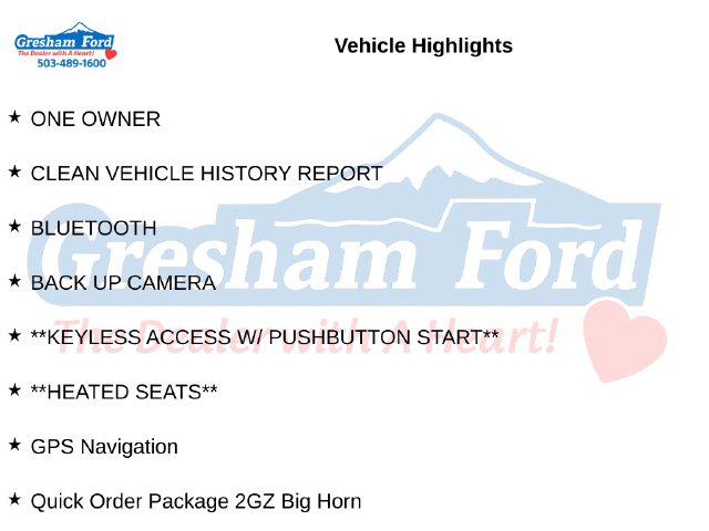 2021 Jeep Ram 2500 Big Horn Crew Cab 4x4 64 Box