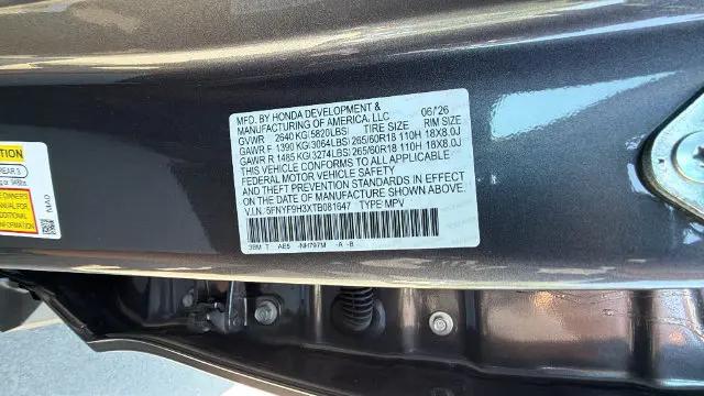 2026 Honda Passport AWD RTL