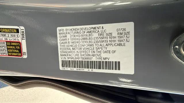 2026 Honda Odyssey Elite