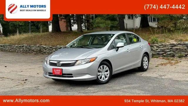 2012 Honda Civic LX for sale in Whitman, MA