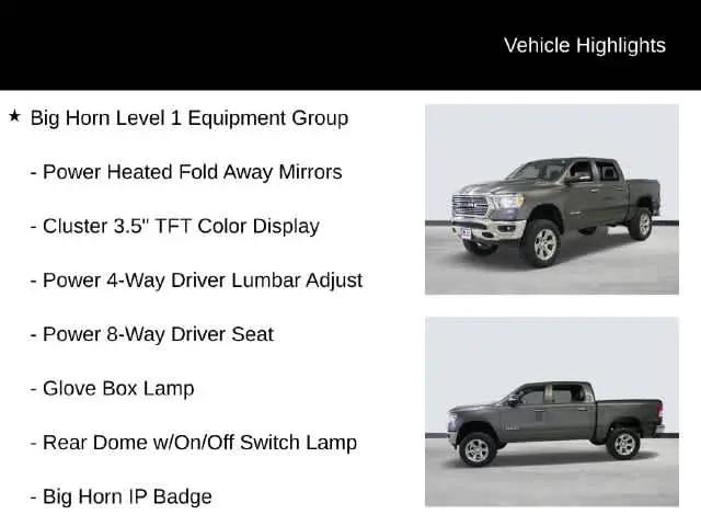 2019 Ram 1500 Big Horn/Lone Star Crew Cab 4x4 57 Box