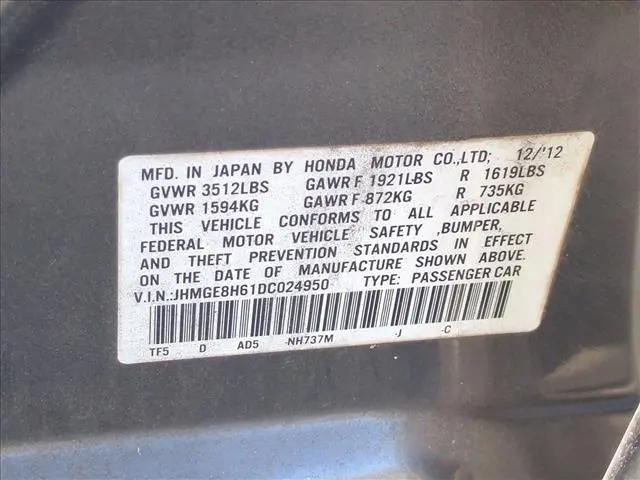 2013 Honda Fit Sport