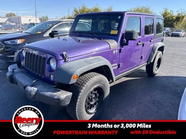 2017 Jeep Wrangler Unlimited Sport 4x4 for sale in Cedar Falls, IA