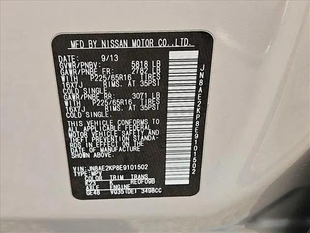 2014 Nissan Quest SV