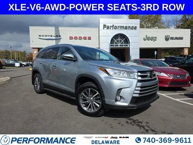 2019 Toyota Highlander XLE for sale near Delaware, OH