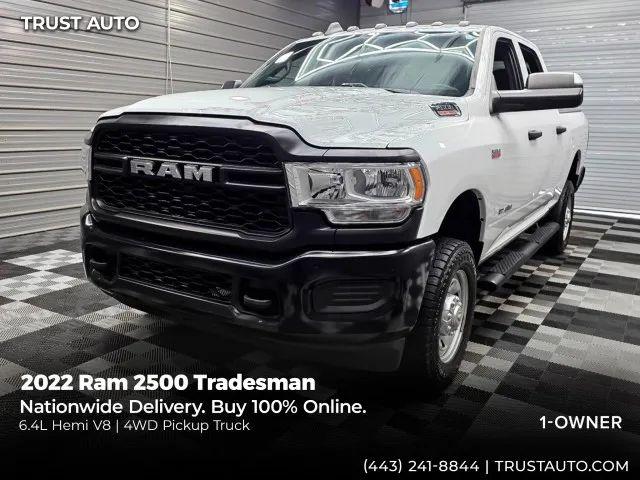 2022 Ram 2500 Tradesman Crew Cab 4x4 64 Box for sale in Sykesville, MD