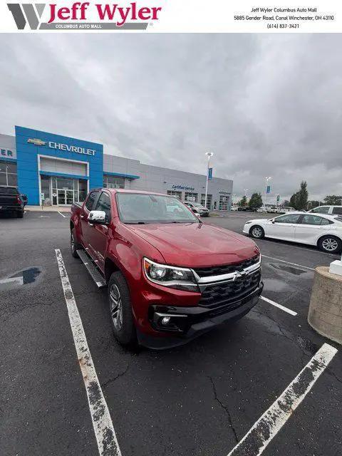 2021 Chevrolet Colorado 4WD Crew Cab Short Box LT for sale near CANAL WINCHESTER, OH