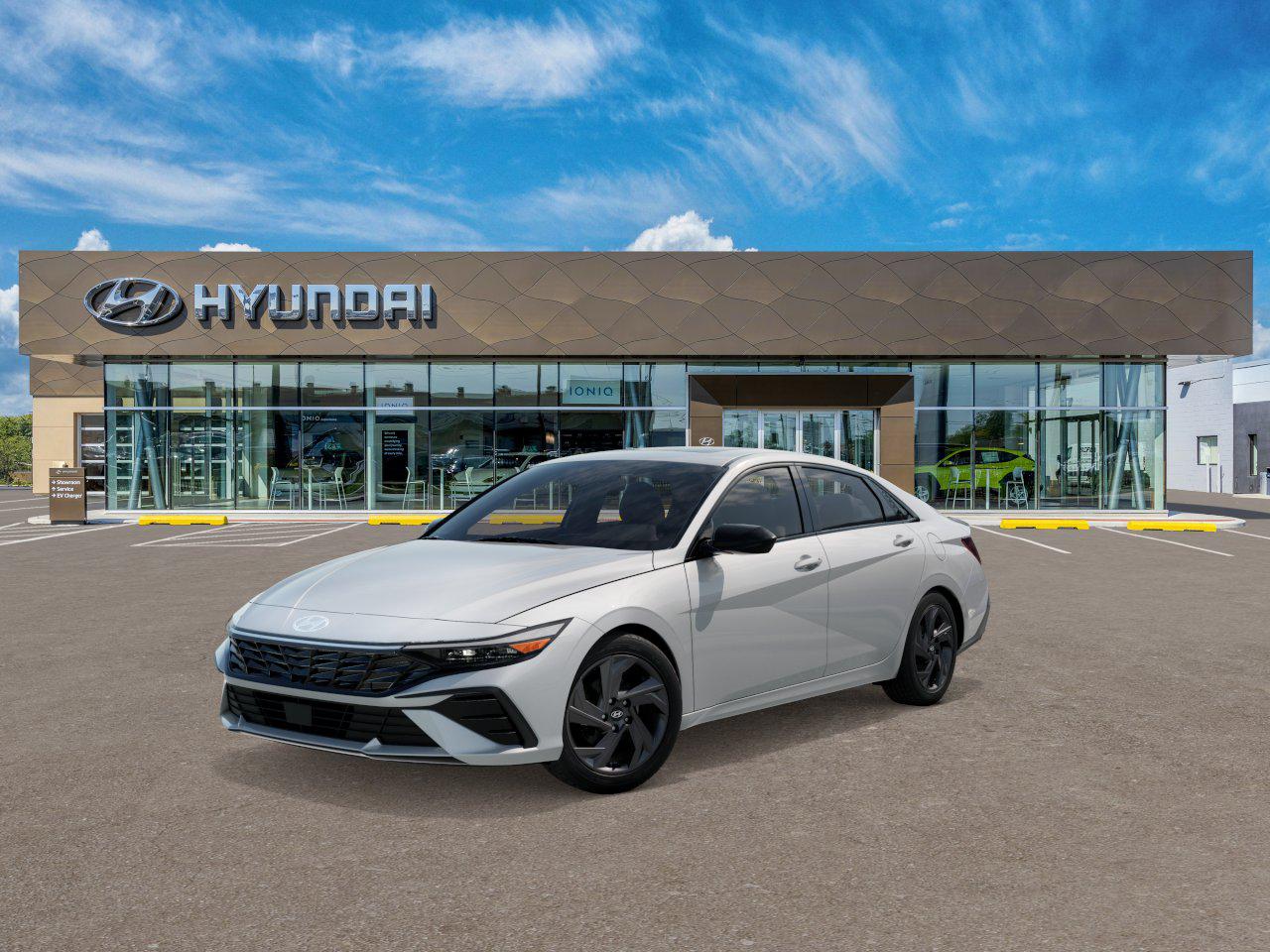 New White 2026 Hyundai Elantra Hybrid SEL Sport Plus for Sale in ...