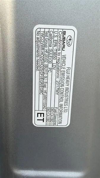 2017 Subaru Impreza 2.0i Premium
