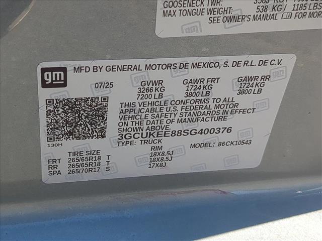 Used 2025 Chevrolet Silverado 1500 4WD Crew Cab Short Bed RST Four Wheel Drive Crew Cab