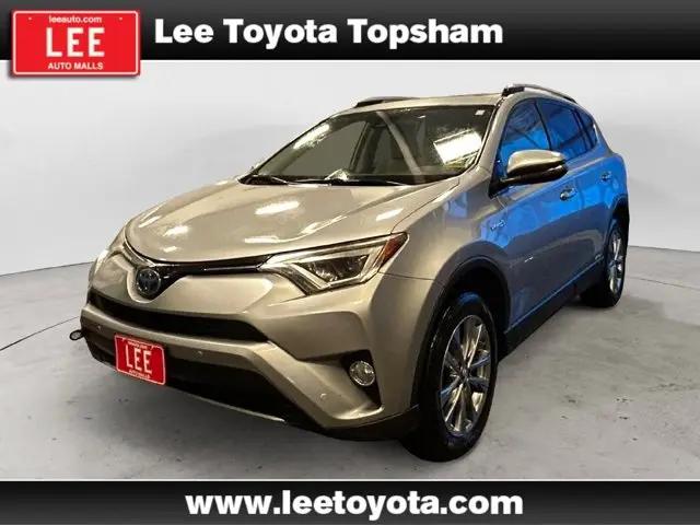 2018 Toyota RAV4 Hybrid Limited for sale in Topsham, ME