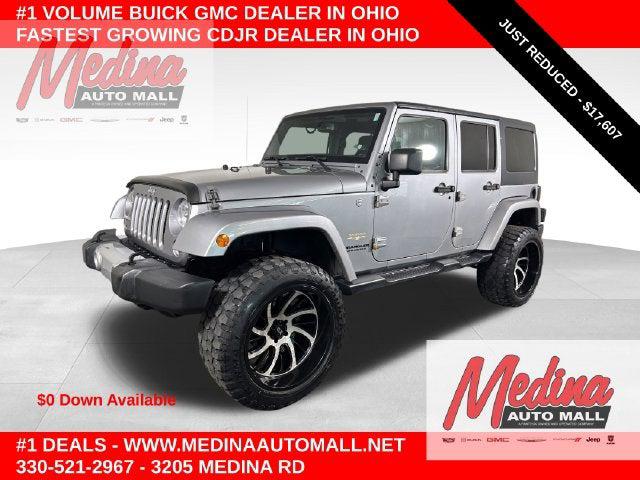 2015 Jeep Wrangler Unlimited Sahara for sale in Medina, OH
