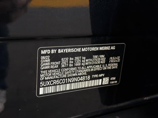 2022 BMW X5 xDrive40i