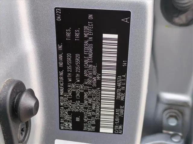 2023 Toyota Highlander Platinum