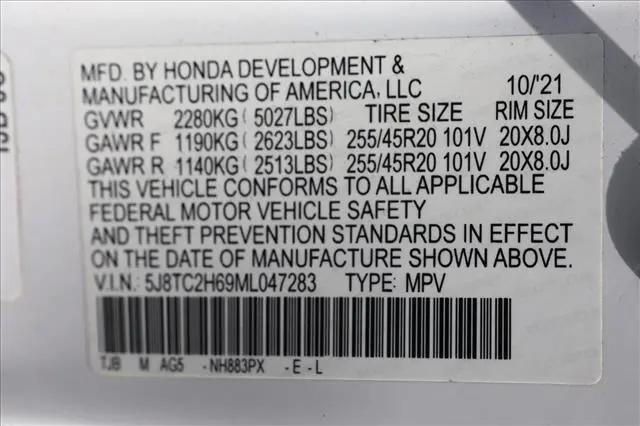 2021 Acura RDX A-SPEC Package