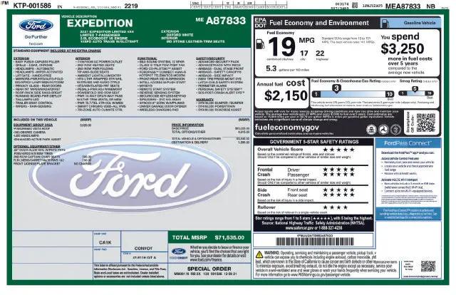 2021 Ford Expedition Limited