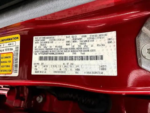 2021 Ford Ranger XL