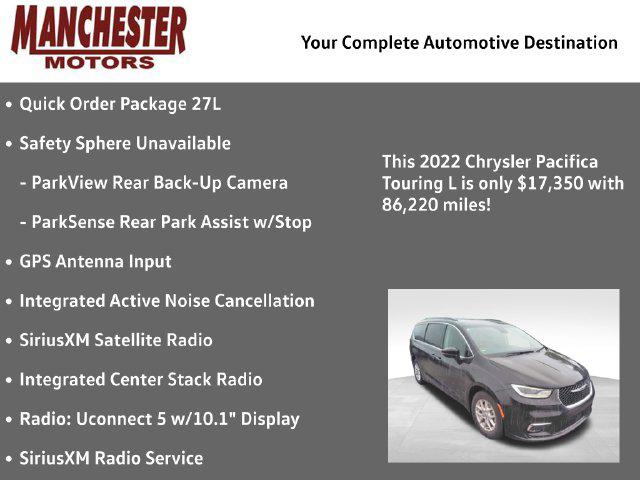 2022 Chrysler Pacifica Touring L