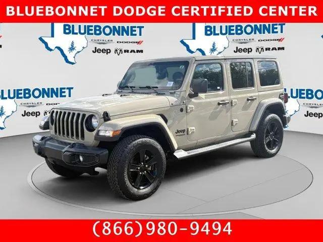 2022 Jeep Wrangler Unlimited Sahara Altitude 4x4 for sale in New Braunfels, TX