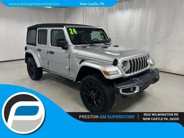 2024 Jeep Wrangler 4xe Sahara 4xe for sale in New Castle, PA