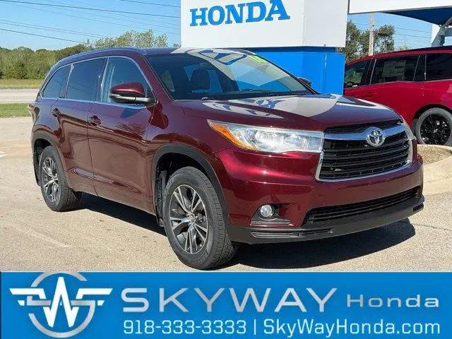 2016 Toyota Highlander XLE V6 for sale in Bartlesville, OK