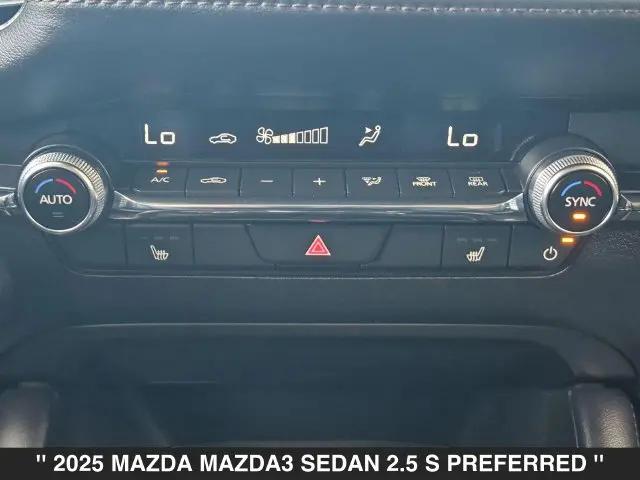 2025 Mazda Mazda3 2.5 S Preferred