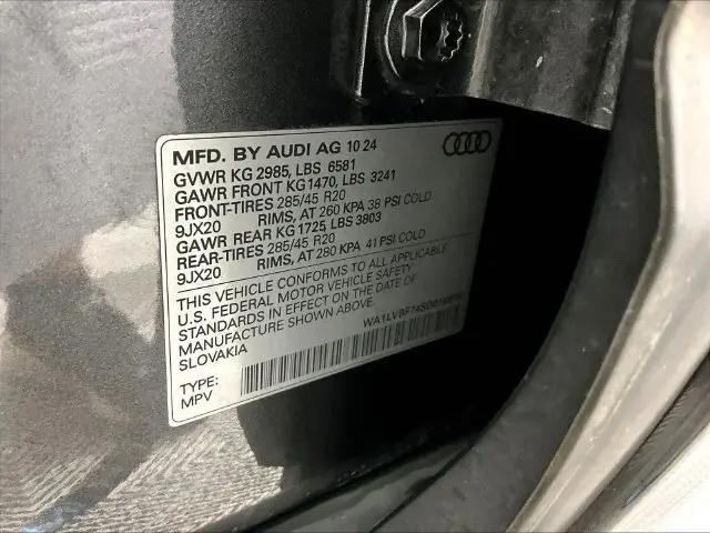 2025 Audi Q7 Premium Plus 55 TFSI quattro Tiptronic