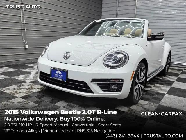 2015 Volkswagen Beetle 2.0T R-Line for sale in Sykesville, MD