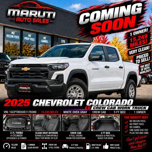 2025 Chevrolet Colorado 4WD WT for sale in East Brunswick, NJ