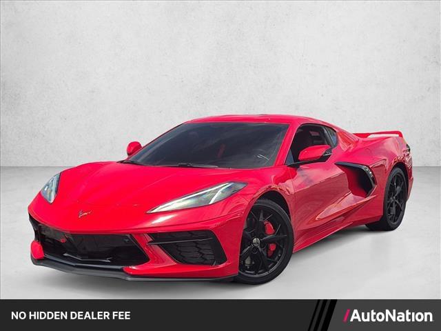 Used 2021 Chevrolet Corvette Stingray RWD Coupe 3LT Rear Wheel Drive Coupe