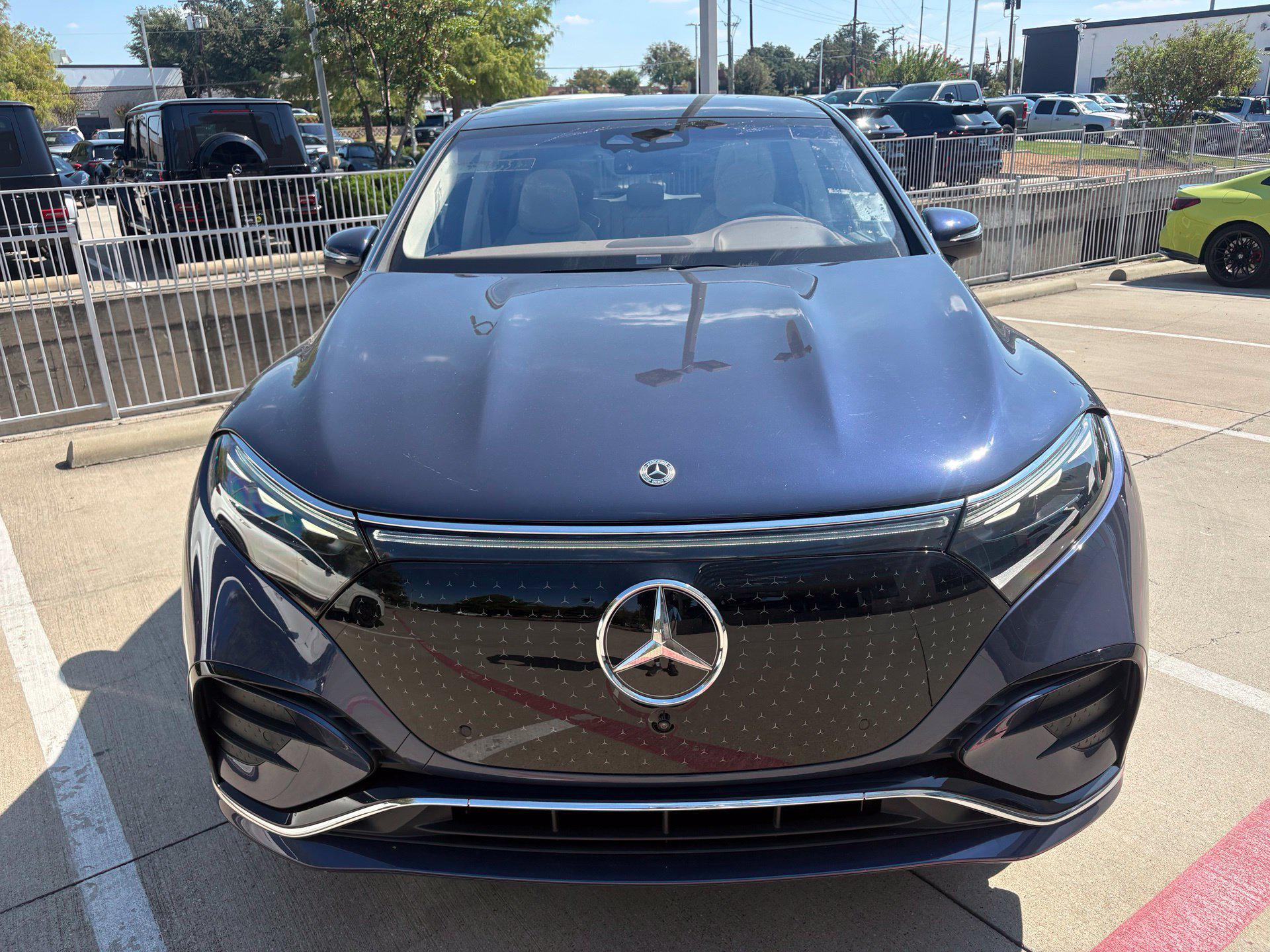 Used 2023 Mercedes-Benz EQS SUV Base with VIN 4JGDM4EB5PA017349 for sale in Carrollton, TX
