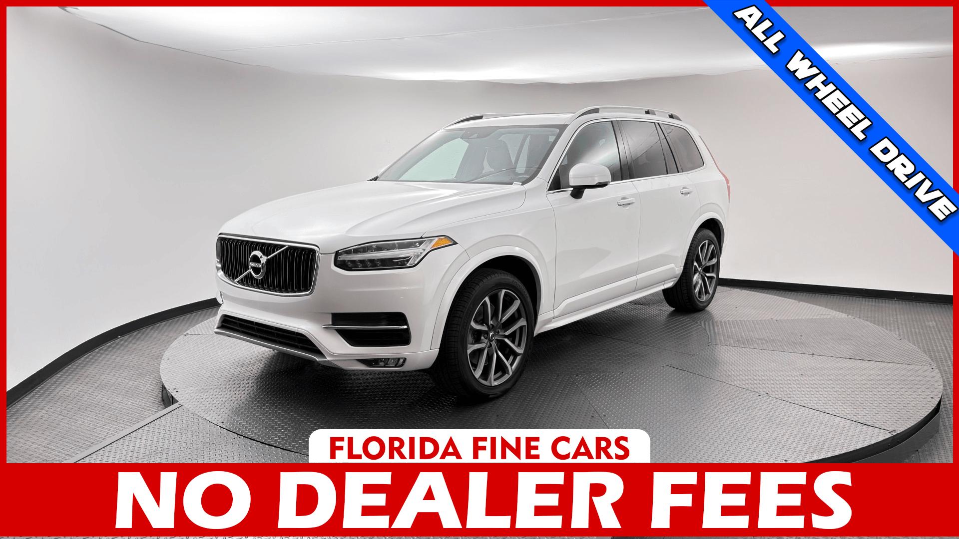 Ice White 2019 Volvo XC90 SUV / Crossover All-Wheel Drive Automatic