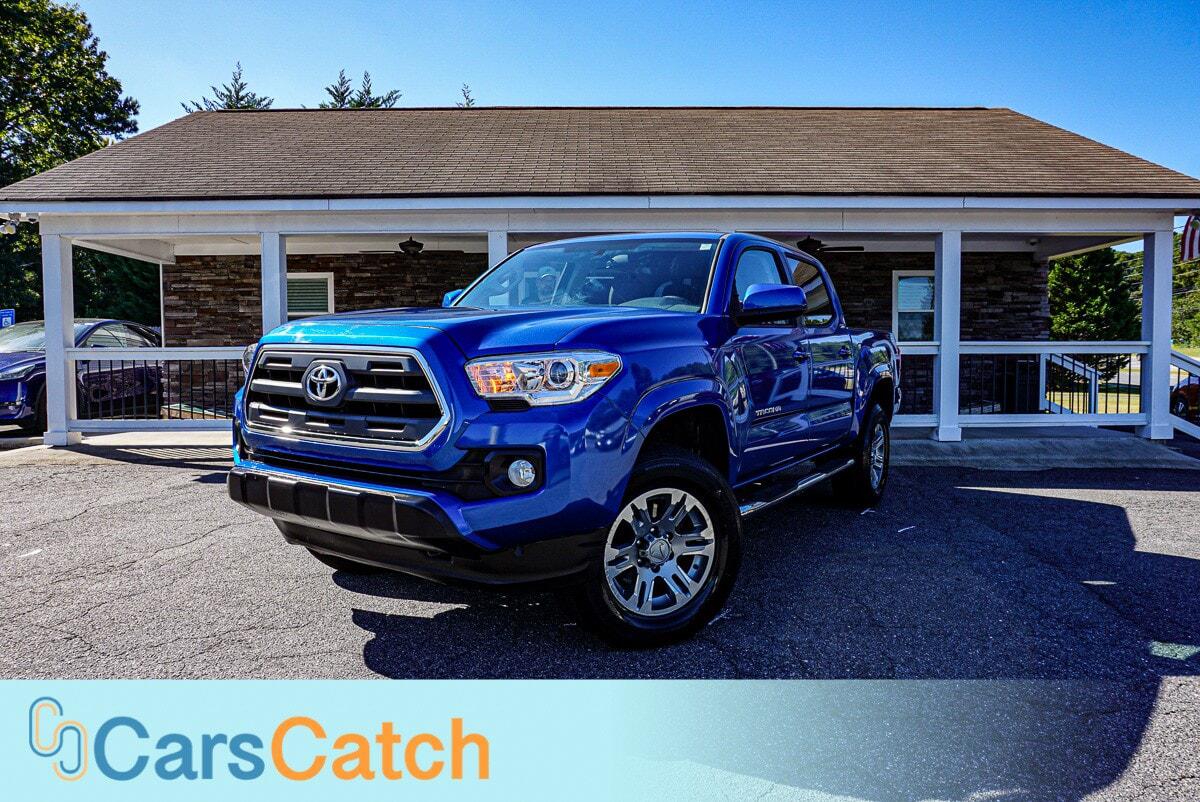 Blazing Blue Pearl 2016 Toyota Tacoma Pickup Truck 4X2 Automatic