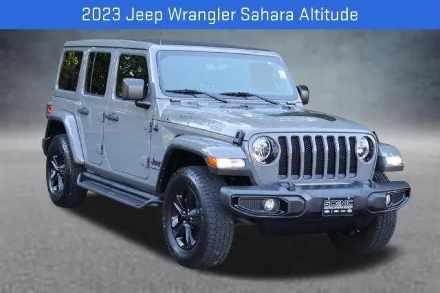 2023 Jeep Wrangler 4-Door Sahara Altitude 4x4 for sale in Mt Airy, NC
